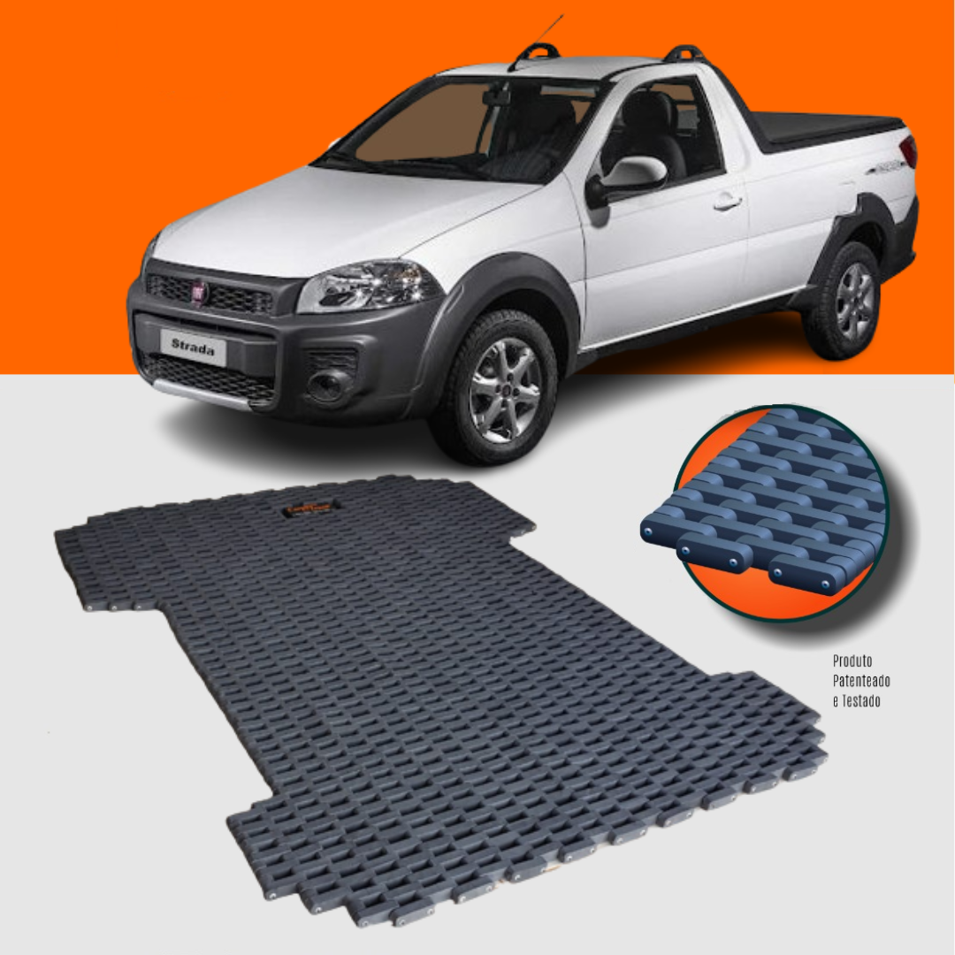 Tapete Caçamba Strada Cabine Simples até 2020