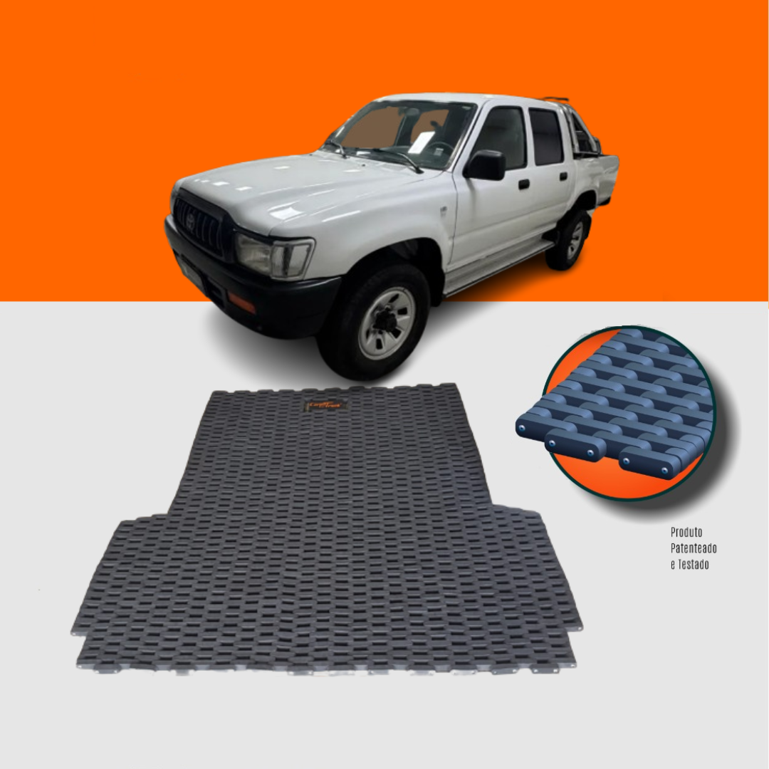 Tapete Caçamba Hilux Cabine Dupla 95/2004